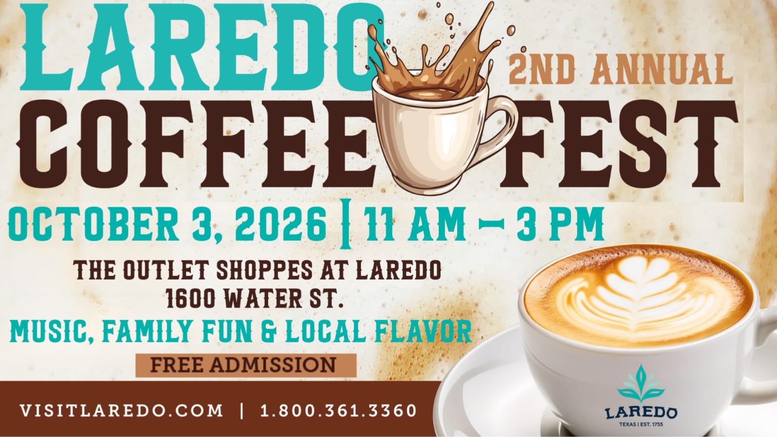 Laredo Coffe Fest 2026 banner 1